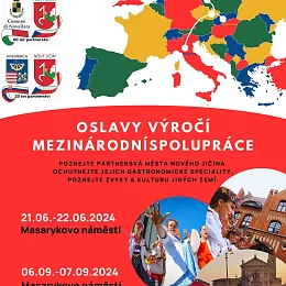Oslavy výročí mezinárodní spolupráce 06.09. - 07.09.2024